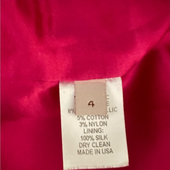 Lela Rose pink midi dress size 4 - Picture 6 of 10